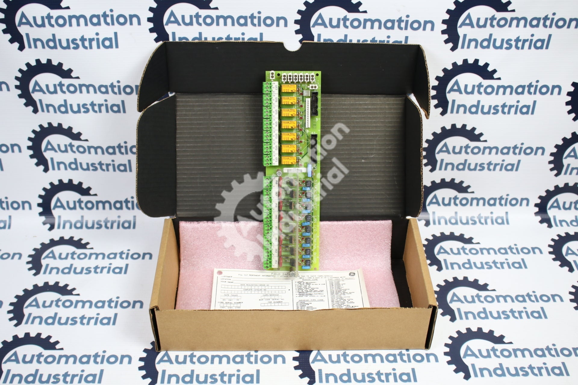 GE General Electric 531X307LTBAFG1 F31X307LTBA LAN I/O Terminal Board