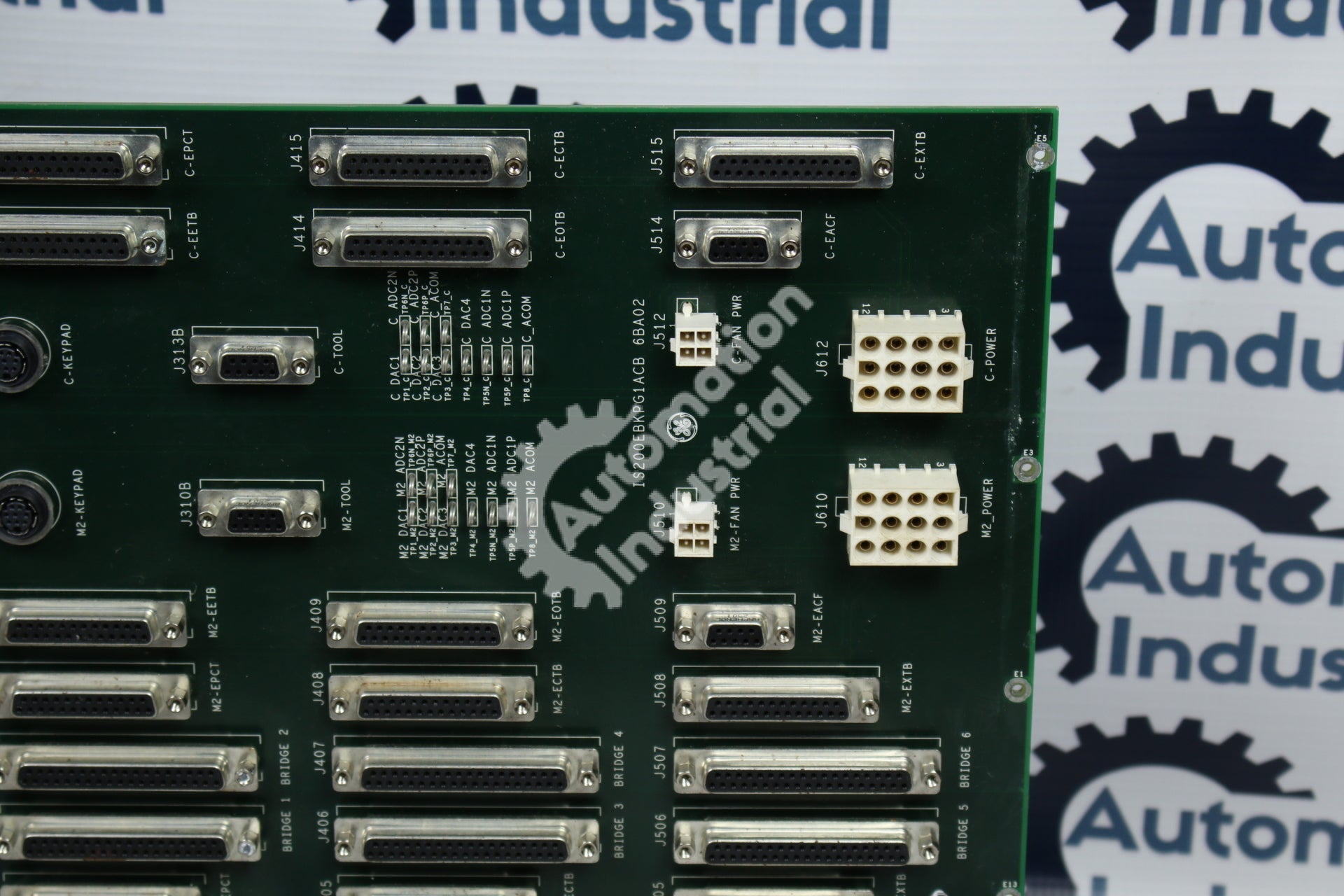 GE IS200EBKPG1A IS200EBKPG1ACB Rack Backplane Mark VI