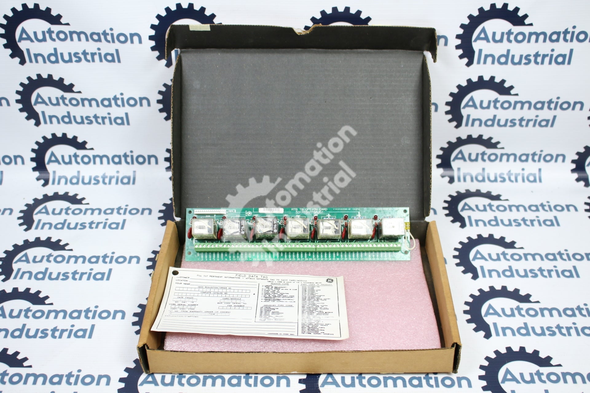 GE General Electric 531X191RTBAJG1 F31X191RTBAJG1 Relay Terminal Board
