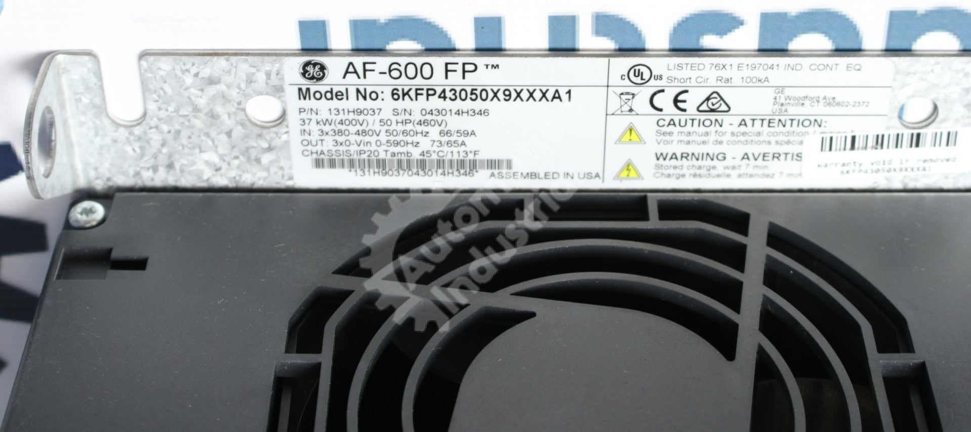 6KFP43050X9XXXA1 By General Electric 3-Phase 50HP 460VAC AF-600 AC Drive NSFP