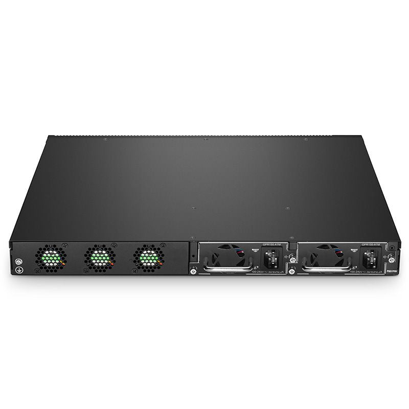 FS-S5850-24S2C, 24-Port Ethernet L3 Switch, 24 x 10Gb SFP+, with 2 x 100Gb QSFP28, Support MPLS&MLAG