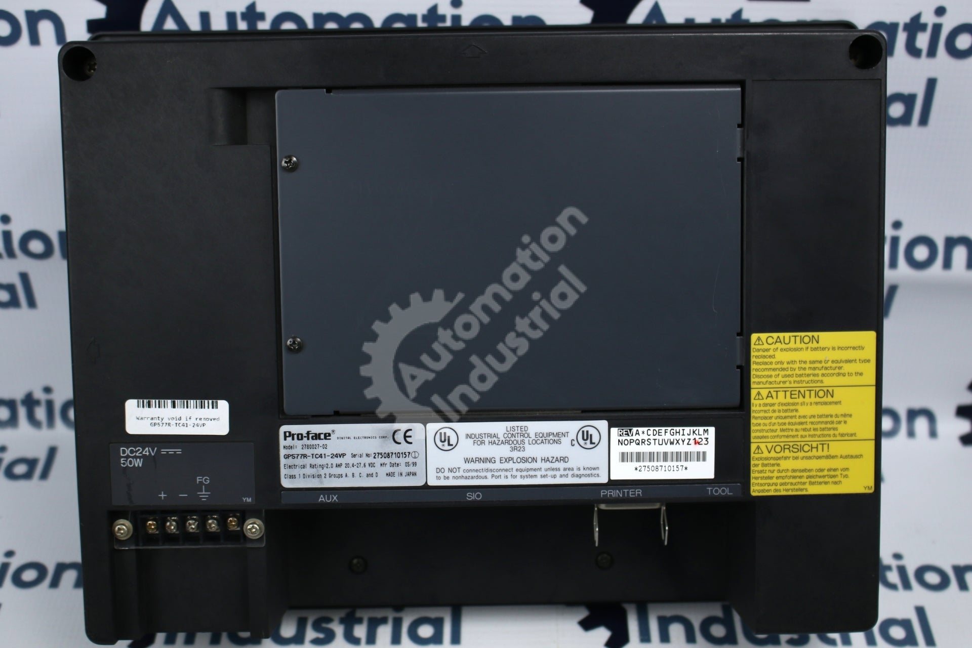 Pro-face GP577R-TC41-24VP 10.4 inch HMI Touchscreen
