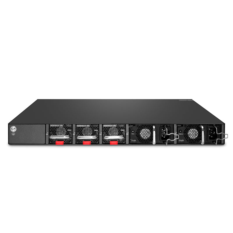FS-S5860-24XMG, 24-Port Ethernet L3 Switch, 24 x 10GBASE-T/Multi-Gigabit Ports, 4 x 10Gb SFP+, with 4 x 25Gb SFP28 Uplinks, Support Stacking, Broadcom Chip