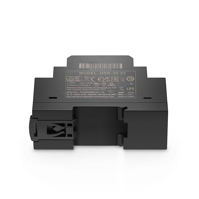 30W 24VDC Ultra Slim Step-Shaped DIN Rail Industria Power Supply