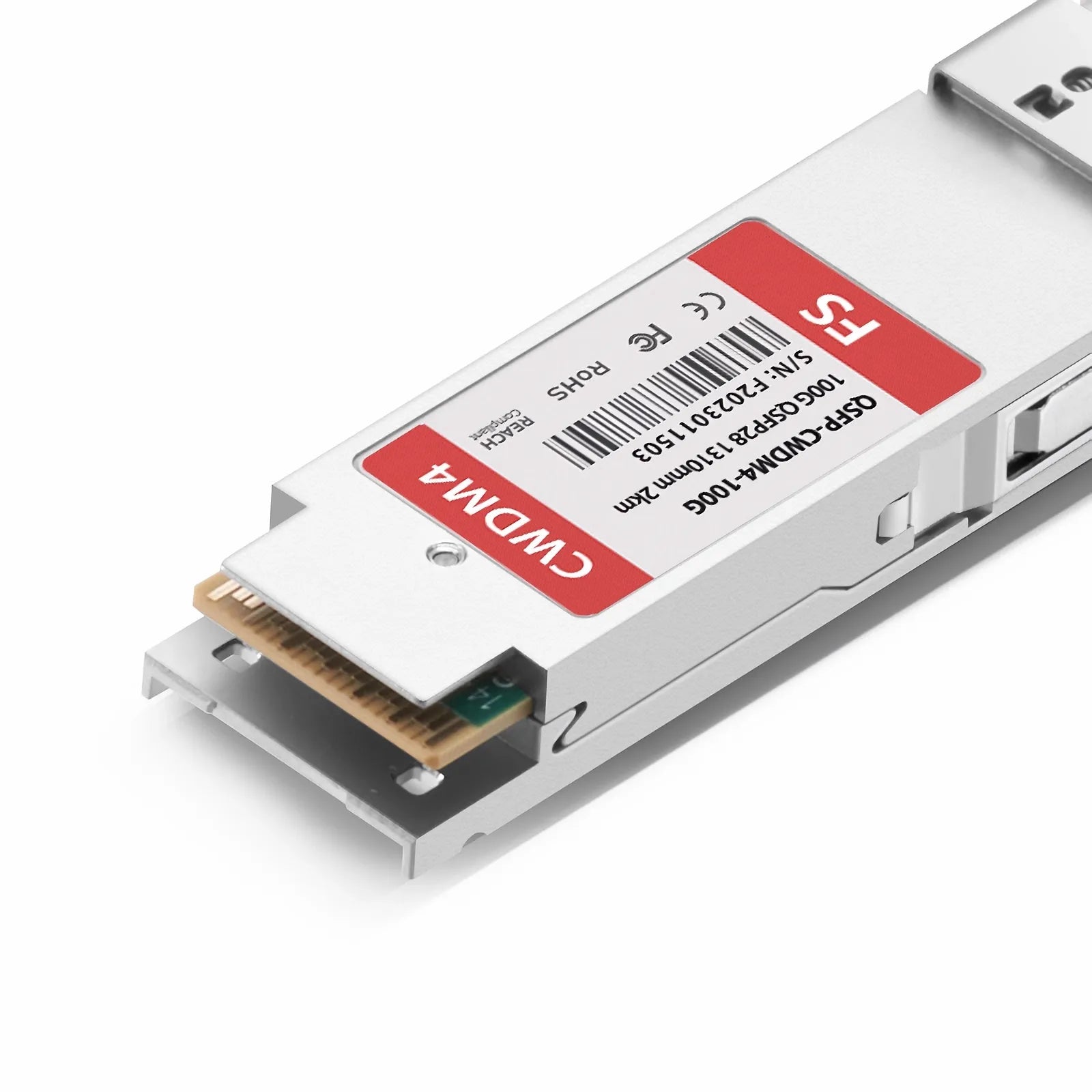 Cisco QSFP-100G-CWDM4-S 100 Gigabit QSFP28 CWDM4 Optical Transceiver for 2 km Single-Mode Fiber Networks