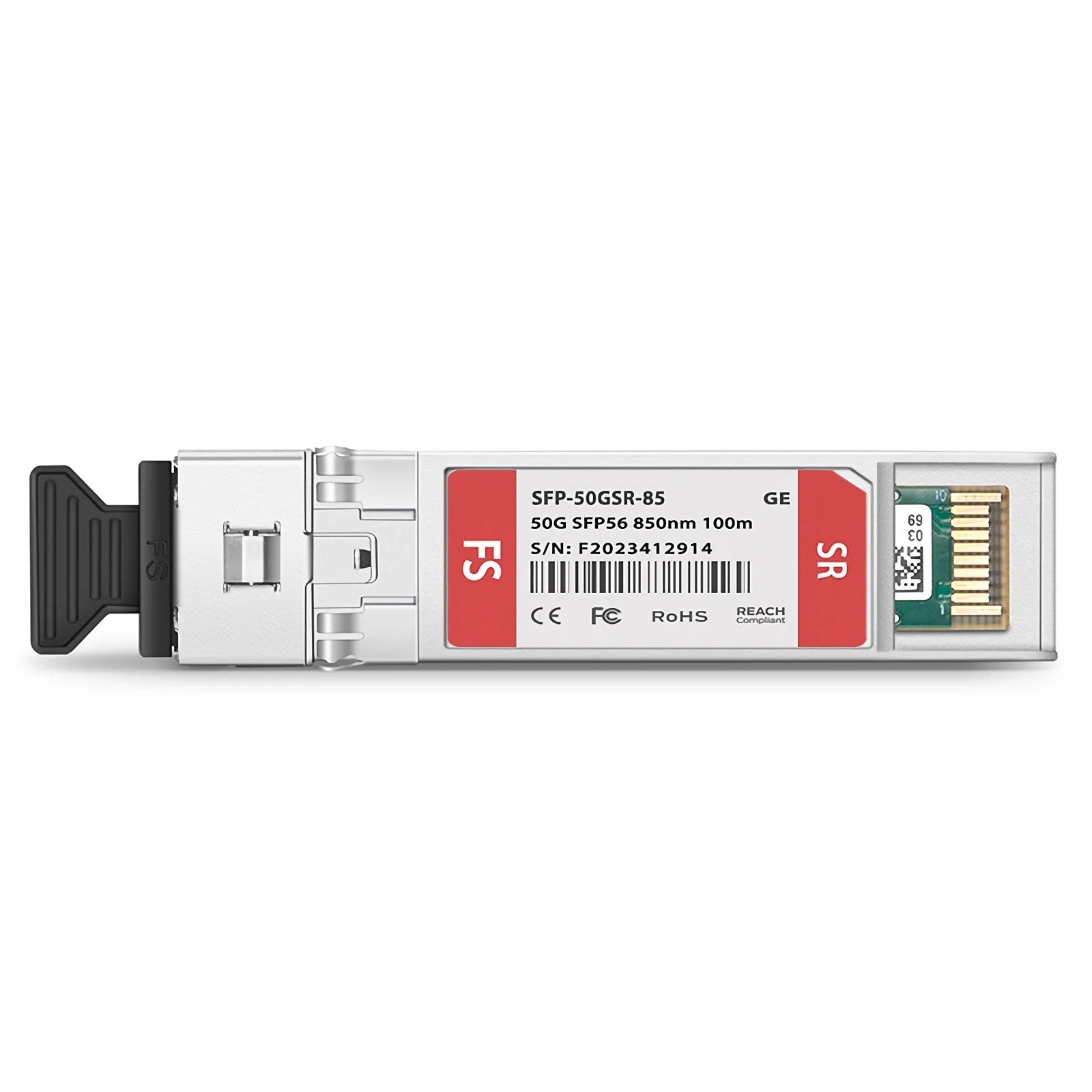 Generic Compatible 50GBASE-SR SFP56 850nm 100m Duplex LC/UPC MMF Transceiver Module