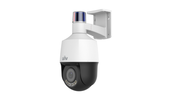 Uniview IPC6314LWH-AX5C-VG2  4MP Active Deterrence Wise-ISP Plastic PTZ Camera (2.7mm-13.5mm,Audio&Alarm, Two-Way Audio, Starlight, Auto Tracking)