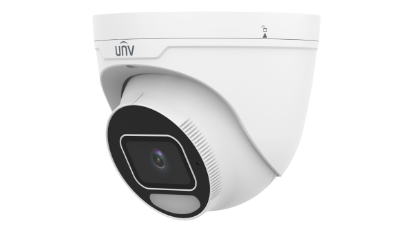 Uniview IPC3634SE-ADF40K-WP-I1  4MP White Light Wise-ISP Turret, 4.0mm