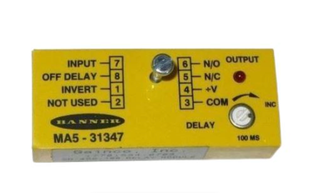 MA5-31347 | Banner Engineering Plug-In Amplifier with Adjustable Delay