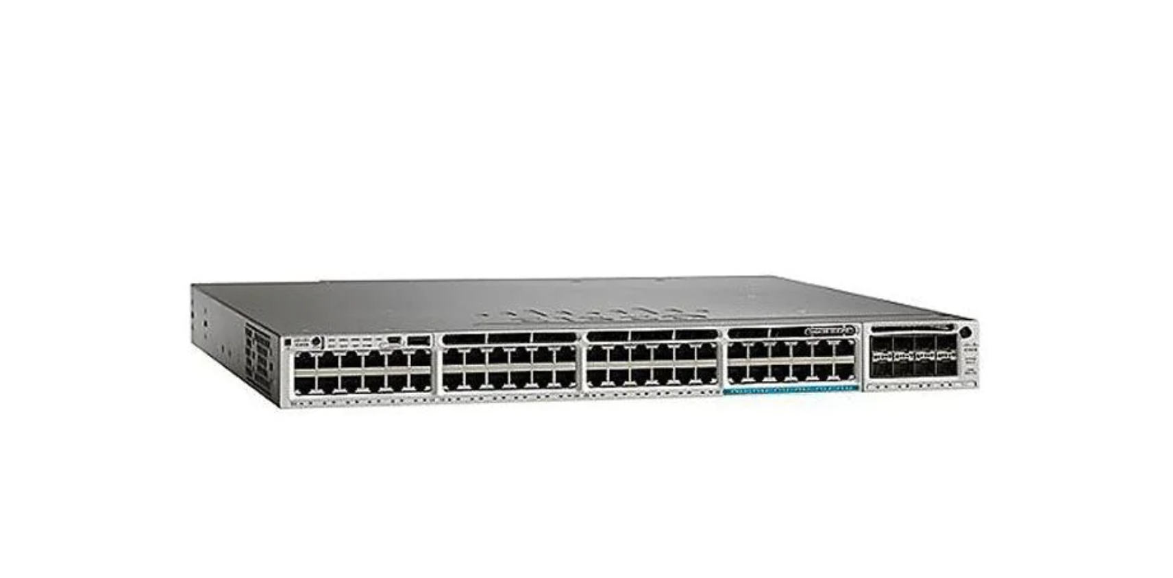Cisco WS-C3850-12X48U-E Catalyst 3850 48-Port UPoE Multi-Gigabit Managed Switch