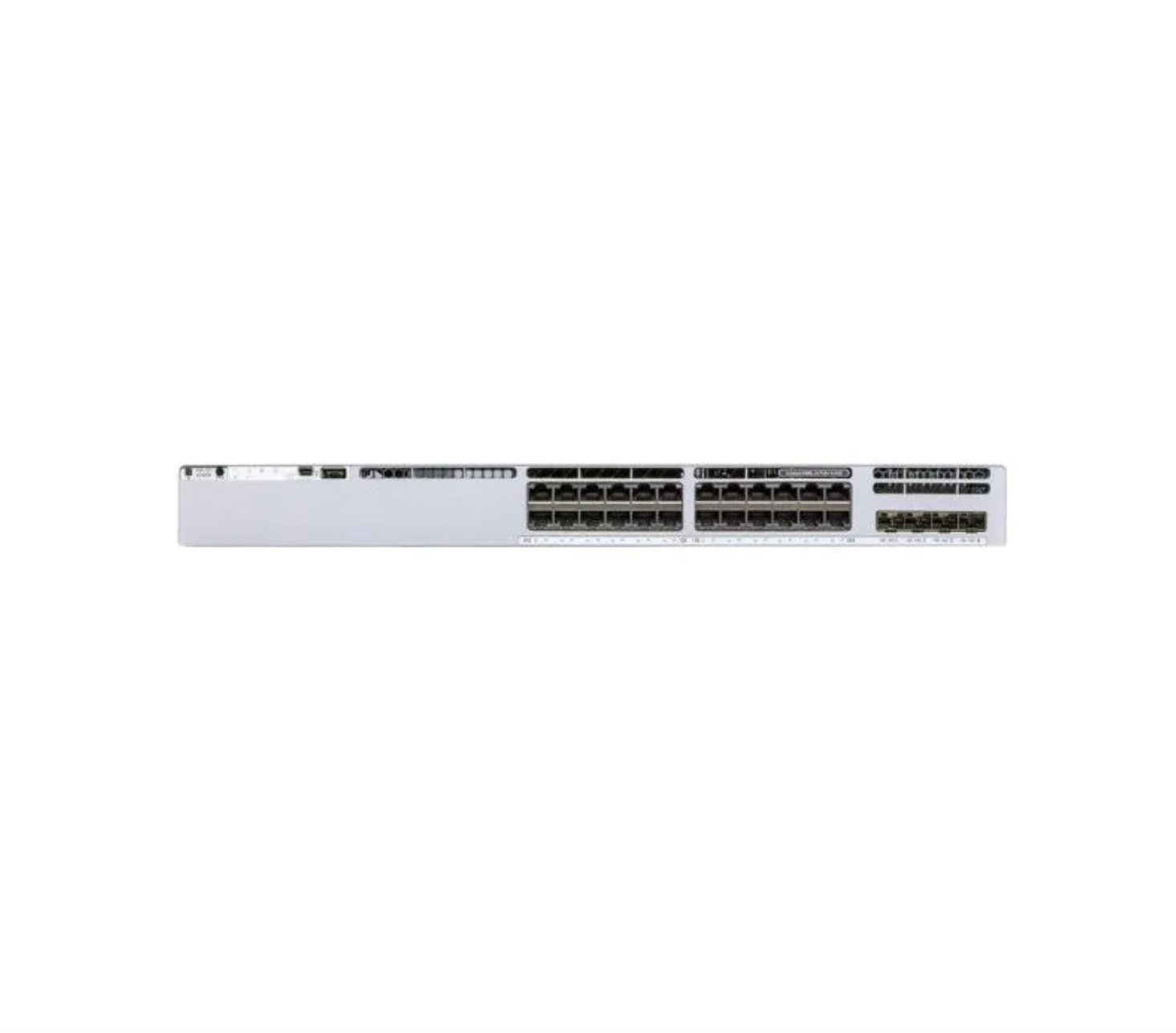 Cisco C9300L-24P-4X-A Catalyst 9300L 24-Port PoE+ Enterprise Switch with 4x 10G SFP+ Uplinks