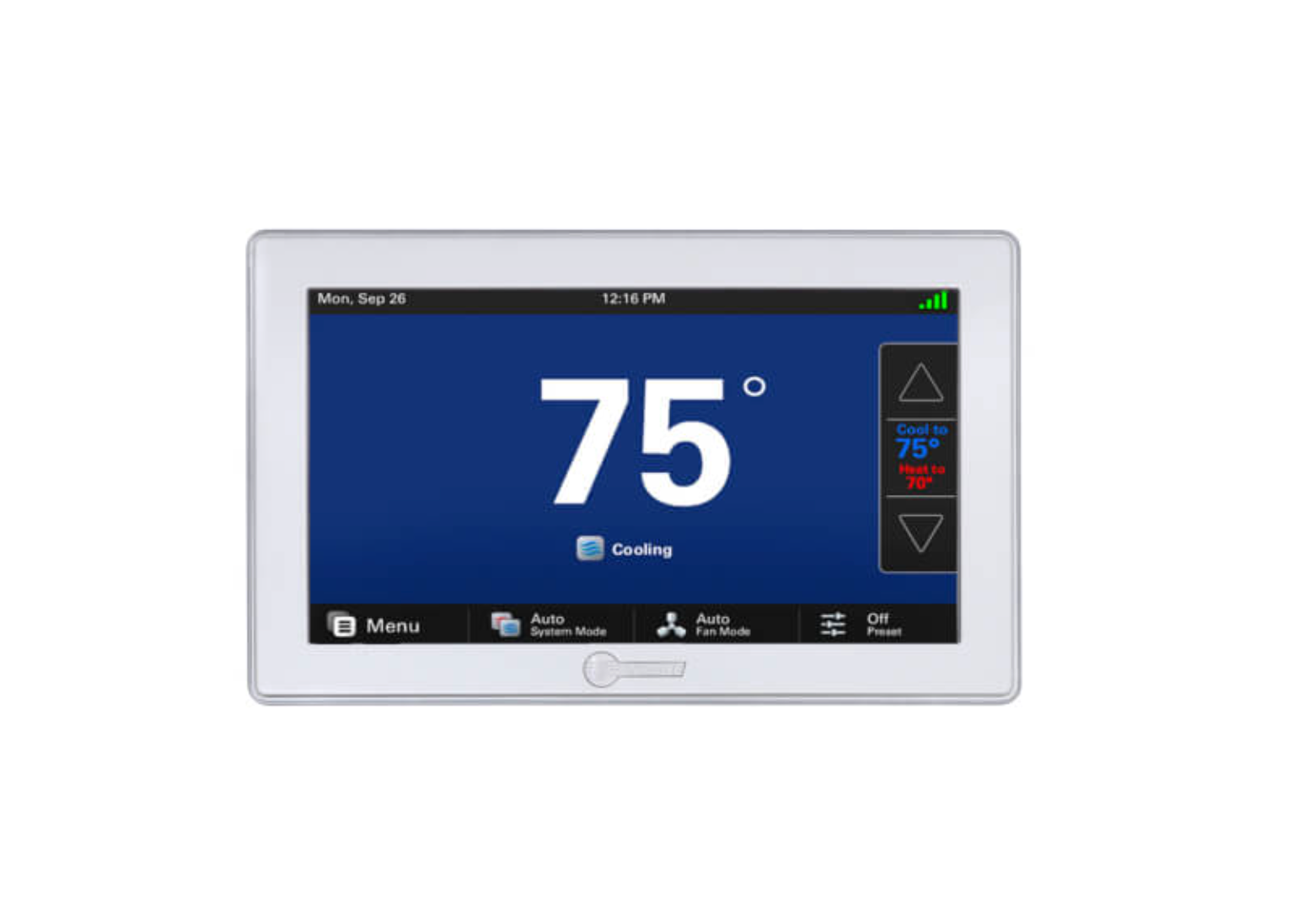 Trane TZON1050AC52ZA ComfortLink II XL1050 Smart Touchscreen HVAC Zoning Control with Nexia Bridge