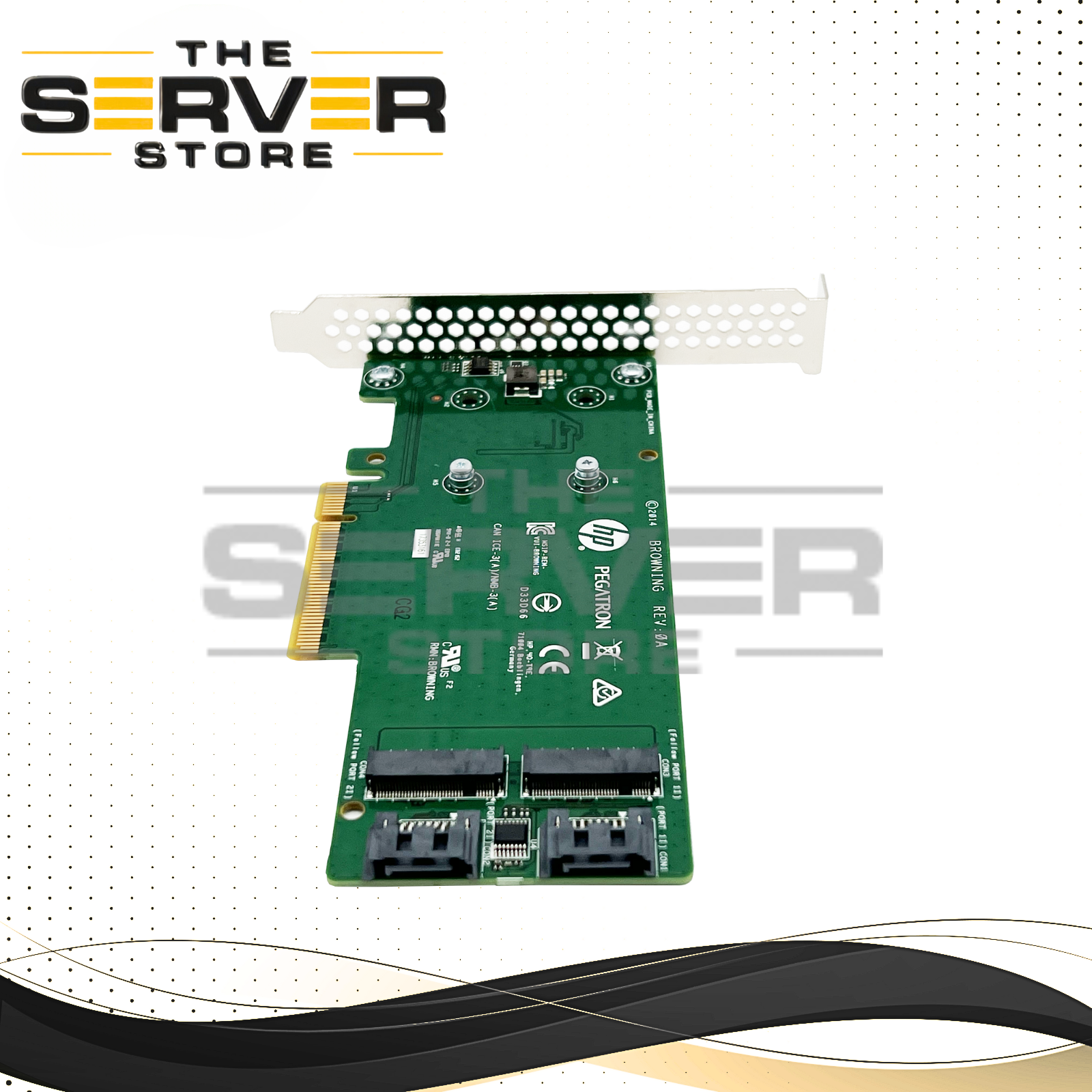 HPE SATA M.2 ML/DL Dual Drive PCIe Riser Card (Card Only) 835566-B21