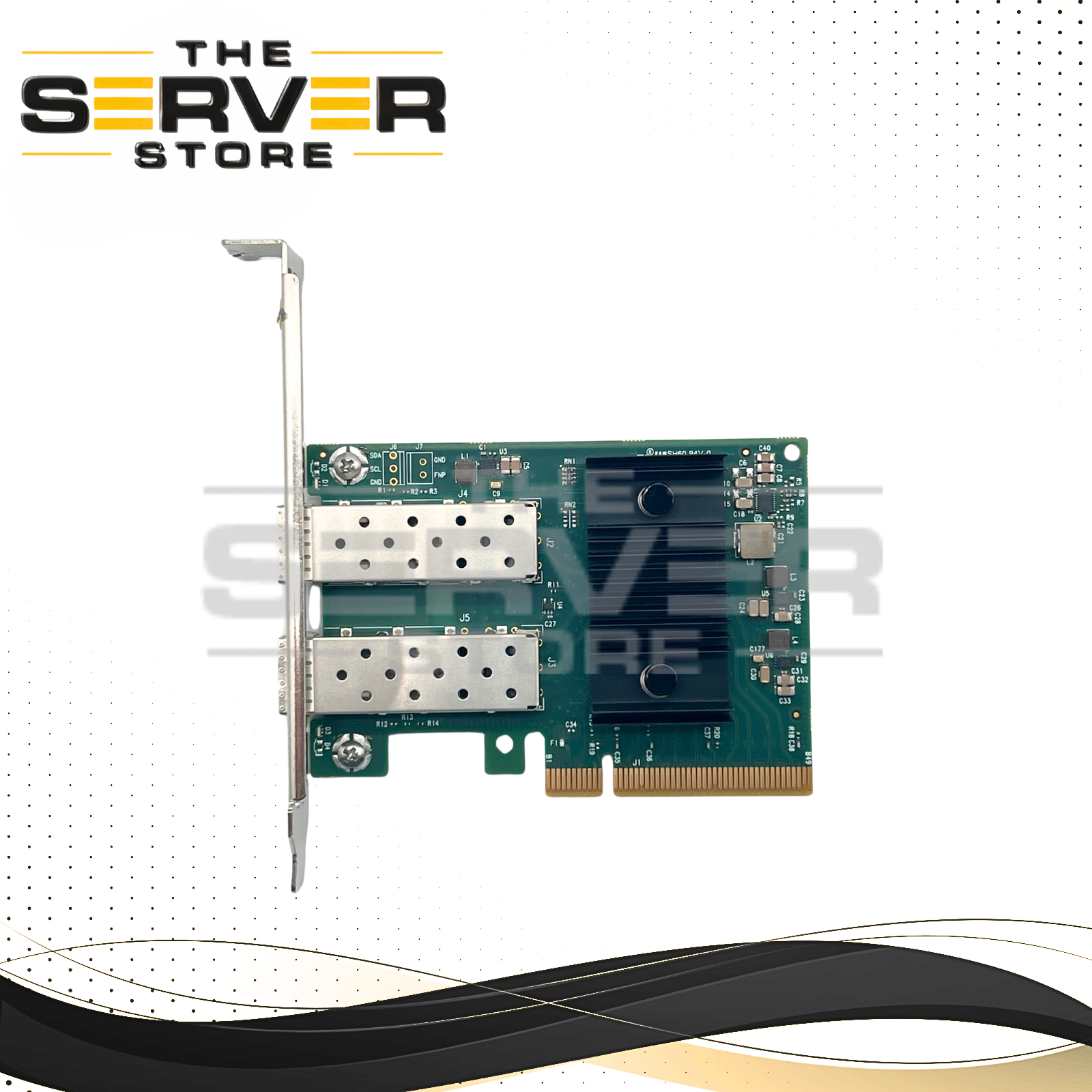 Nvidia Mellanox ConnectX-6 Lx EN 25GbE Dual Port SFP28 PCIe 4.0 x8 Network Interface Card (NIC) MCX631102AS-ADAT