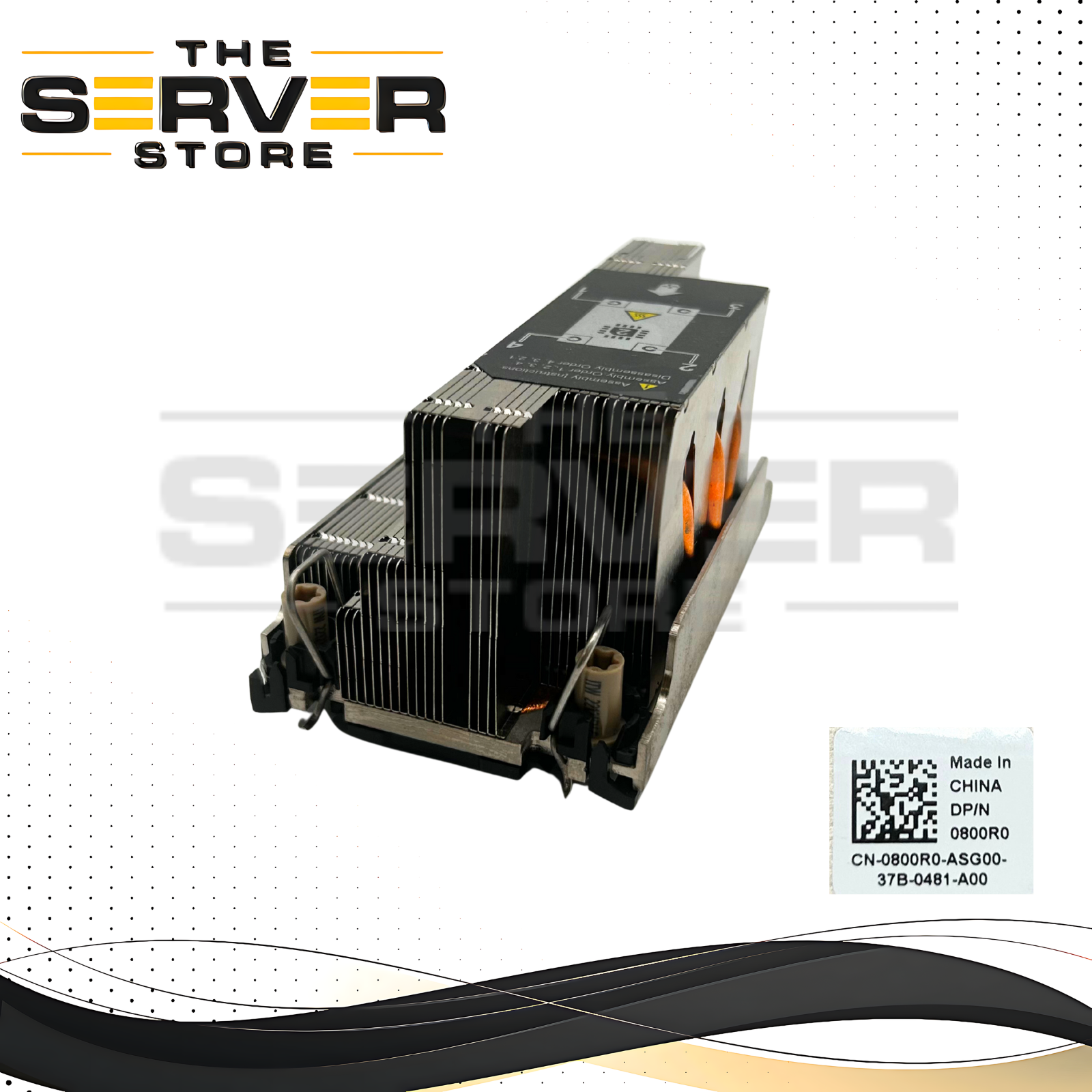 Dell PowerEdge R760XD CPU 2 Heatsink 0800R0 800R0