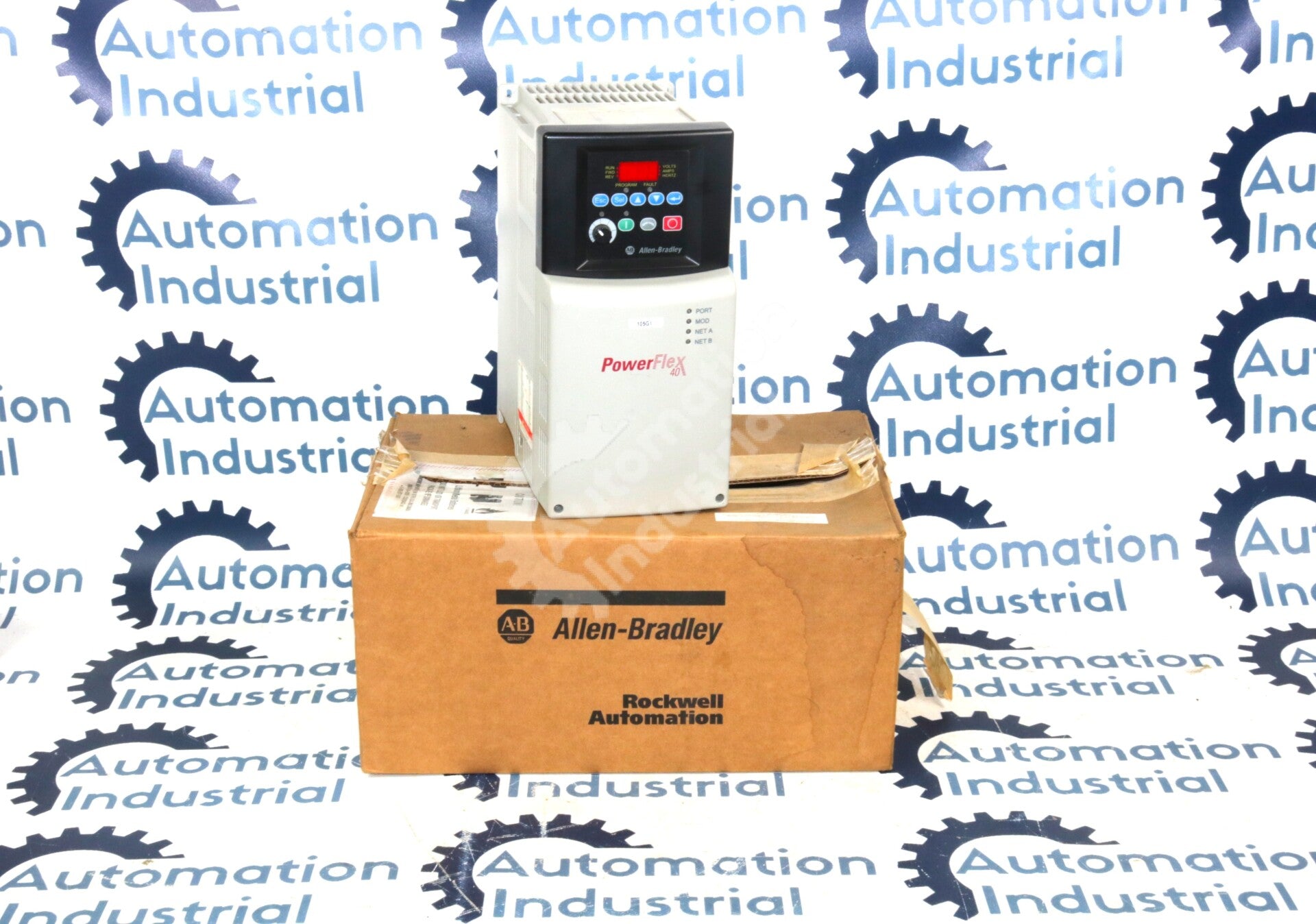 22B-D017N104 By Allen Bradley 3-Phase 480VAC 10HP PowerFlex 40 AC Drive