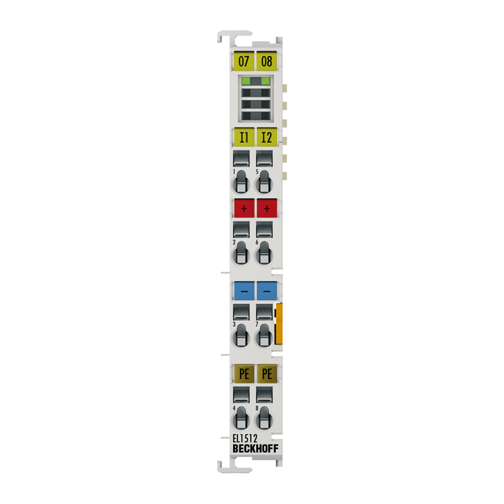 EL1512 | Beckhoff EtherCAT Terminal 2-Channel Digital Input Counter 24 V DC 1 kHz