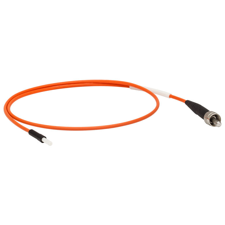 TH-M80L005 - Ø200 µm Core, 0.22 NA, FC/PC to Ø2.5 mm Ferrule Patch Cable, 0.5 m Long