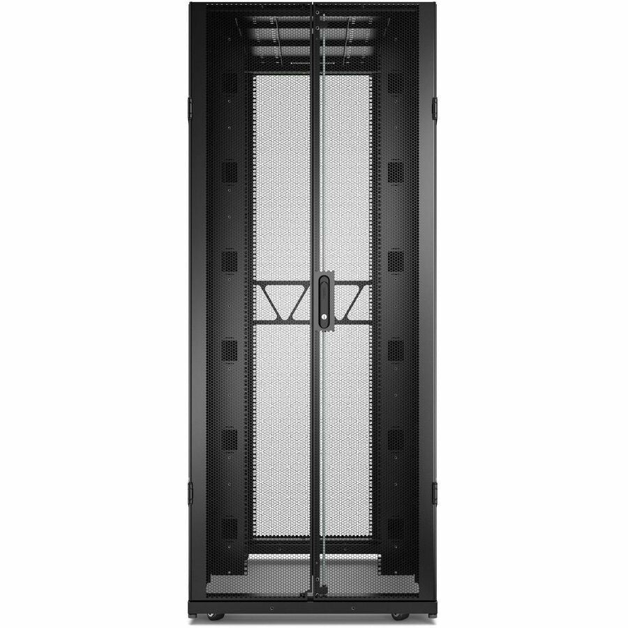APC NetShelter SX Server Rack Gen 2, 42U, 1991H x 800W x 1200D mm, with Sides, Black [TAA]
