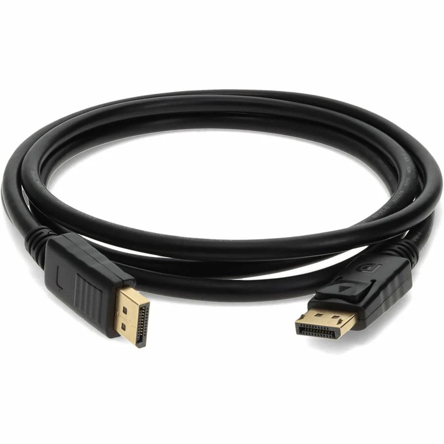 AddOn 5-Pack of 3ft DisplayPort 1.2 Male to DisplayPort 1.2 Male Black Cables For Resolution Up to 3840x2160 (4K UHD)