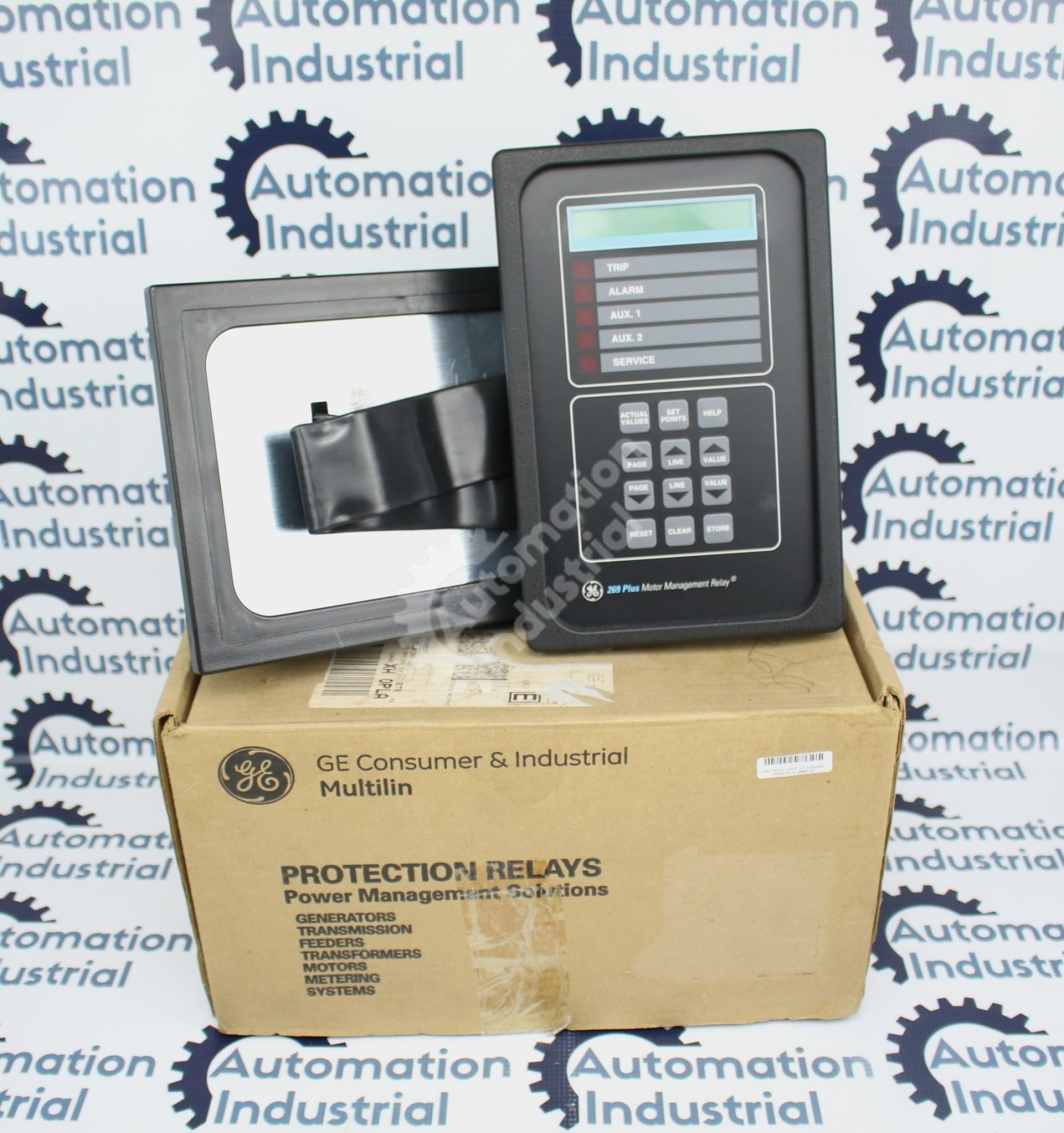GE Multilin 269PLUS-W-10C-HI Motor Management Relay New Surplus Factory Package