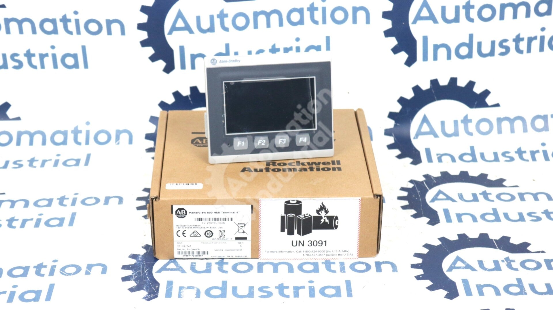 2711R-T4T By Allen Bradley 4In Color Display PanelView 800 Touch Screen NSFP