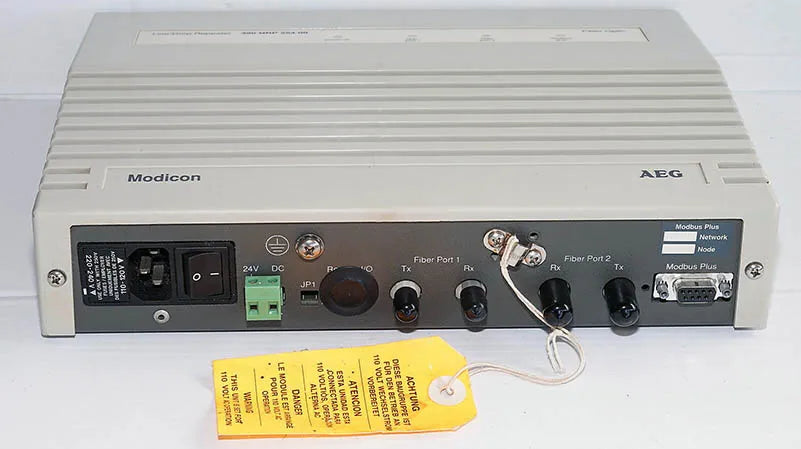 Schneider Electric 490-NRP-254-00 Fiber Optic Repeater MB+ PLC Communication Module