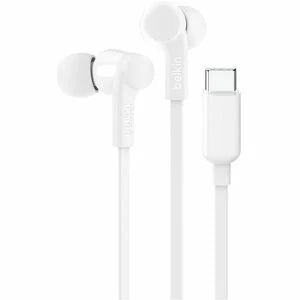 Belkin SoundForm USB-C Wired Earbuds with Adjustable Volume Limiter