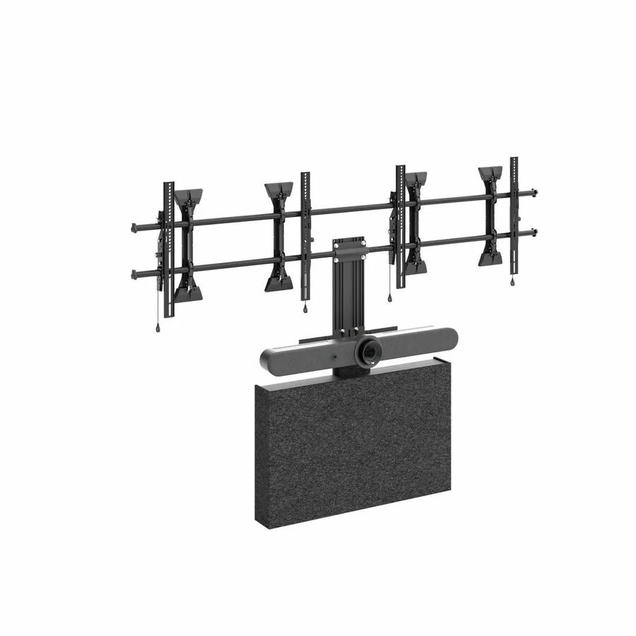 Chief Fusion Storage Cabinet - For Fusion Wall Mount - Black