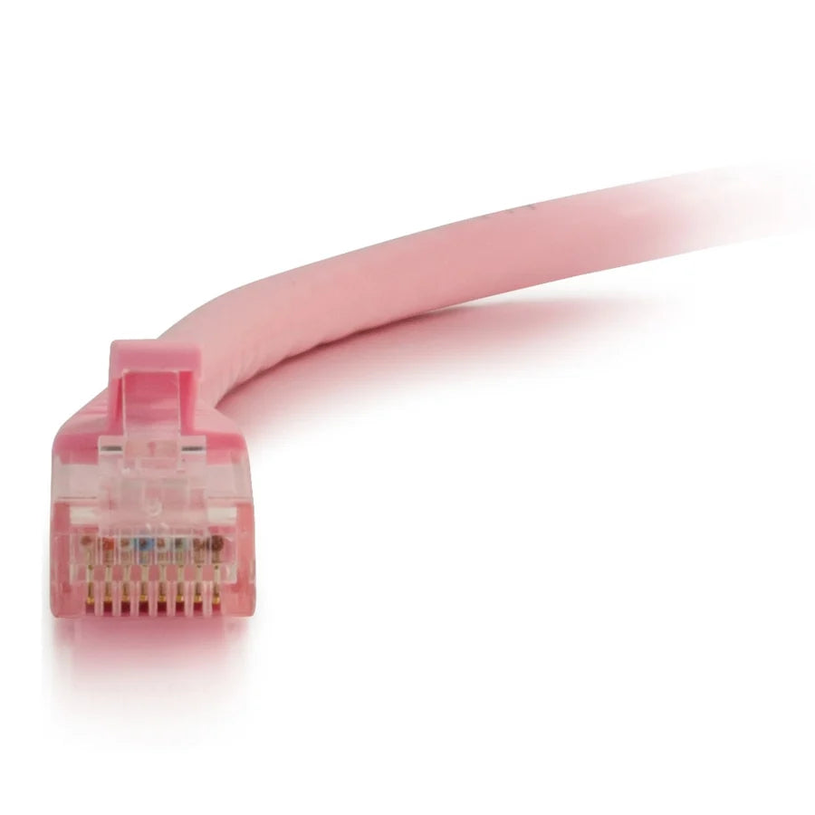 C2G 3ft Cat6a Snagless Unshielded (UTP) Ethernet Cable - Cat6a Network Patch Cable - PoE - Pink