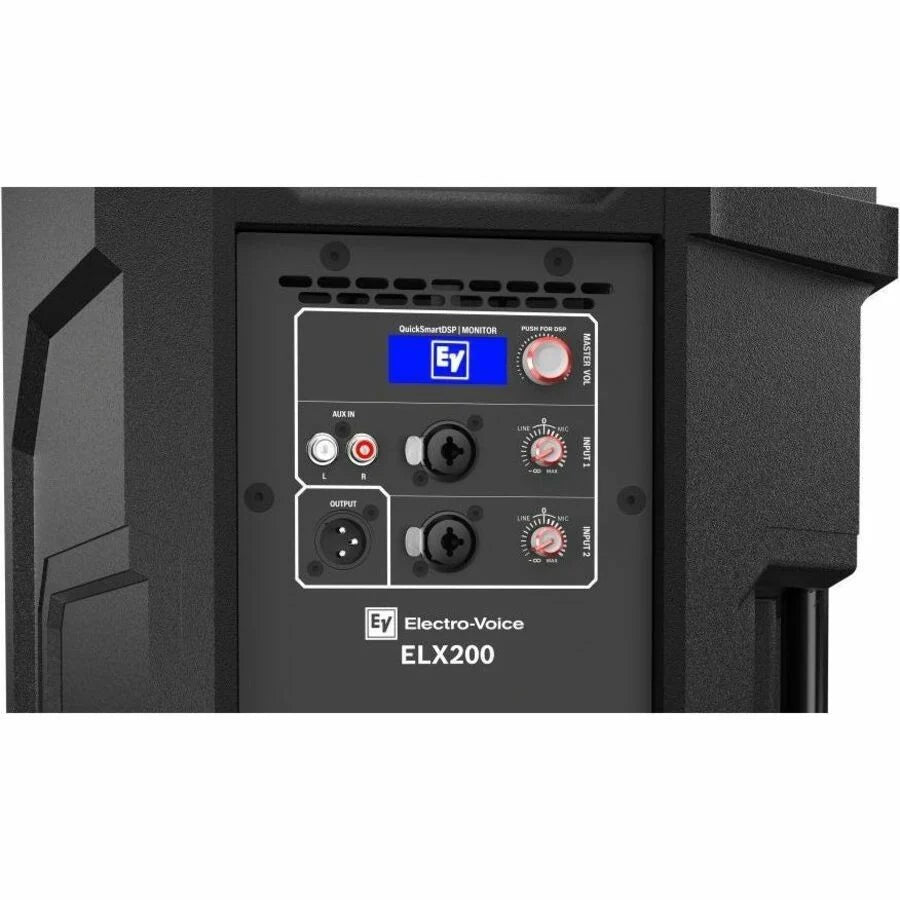Electro-Voice ELX200-12P Portable Bluetooth Speaker System - 1200 W RMS - Black