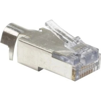 Platinum Tools Shielded EZ-RJ45 for CAT5e & CAT6 with External Ground