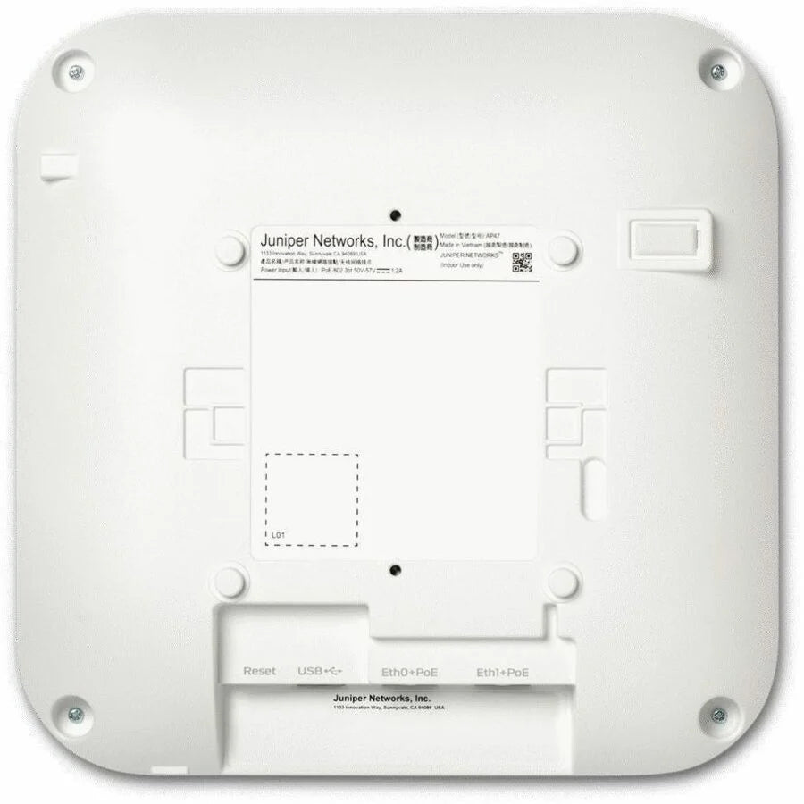 Mist AP37 Tri Band Wi-Fi 7 IEEE 802.11 a/b/g/n/ac/ax/be 17.98 Gbit/s Wireless Access Point - Indoor