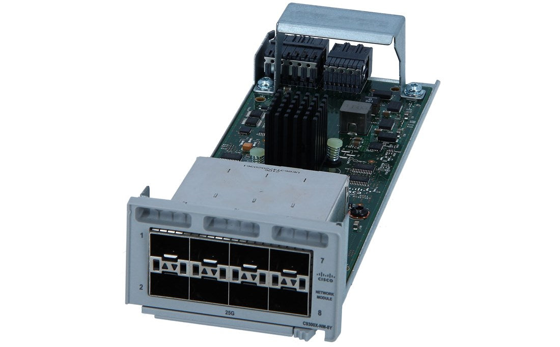 Cisco C9300X-NM-8Y 8-Port 25 Gigabit SFP28 Network Module for Catalyst 9300X Series Switches
