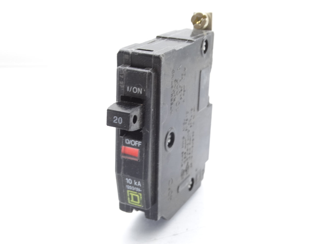 Schneider Electric DP-4075 Homeline 20A Tandem Circuit Breaker for 120/240V Electrical Distribution