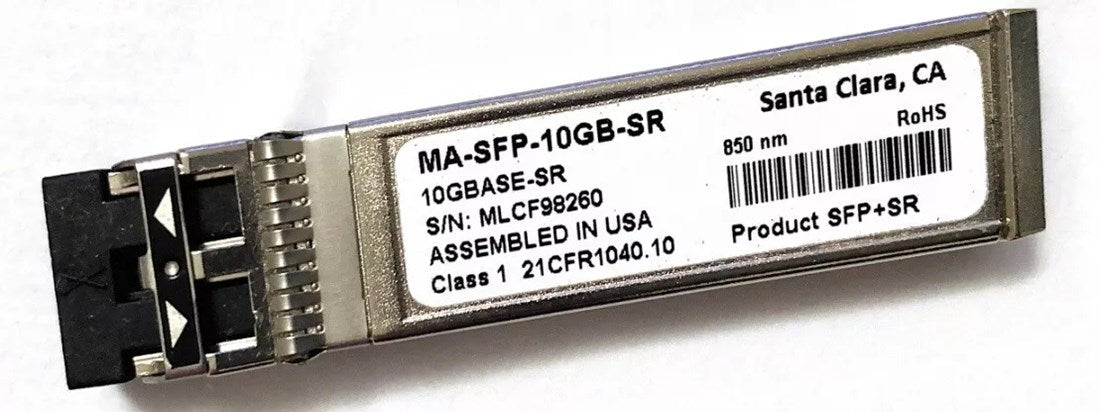 Cisco Meraki MA-SFP-10GB-SR 10GBASE-SR SFP+ Optical Transceiver for Multimode Fiber Networks
