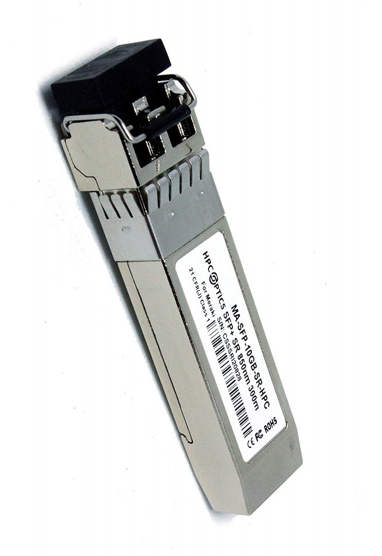 Cisco Meraki MA-SFP-10GB-SR 10GBASE-SR SFP+ Optical Transceiver for Multimode Fiber Networks