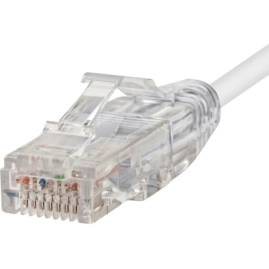 Monoprice SlimRun Cat6 28AWG UTP Ethernet Network Cable, 5ft White