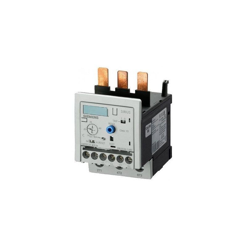 3RB2036-1UB0 | Siemens SIRIUS Solid-State Overload Relay, Class 10