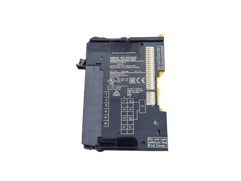Omron NX-DA2203 Analog Output Module 2 Channel 4-20mA NX Series Sysmac