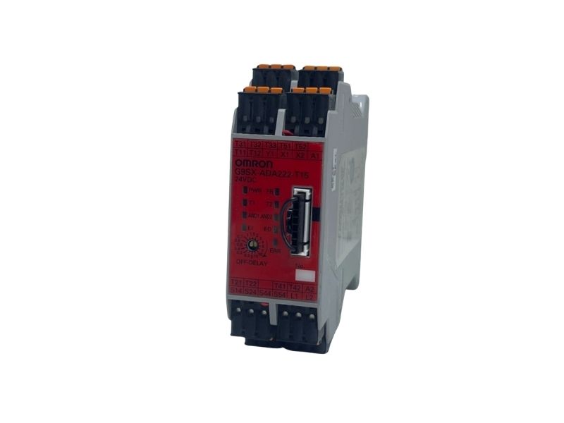 Omron G9SX-ADA222-T15-RC Safety Controller 24VDC DIN Rail SIL3 PLe
