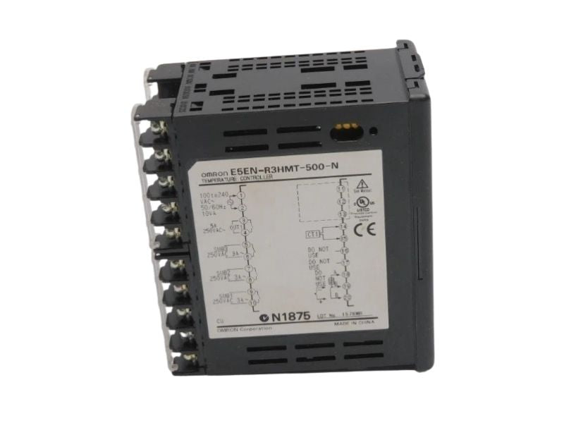 Omron E5EN-R3HMT-500-N Temperature Controller 1/8 DIN Multi Input 100-240VAC