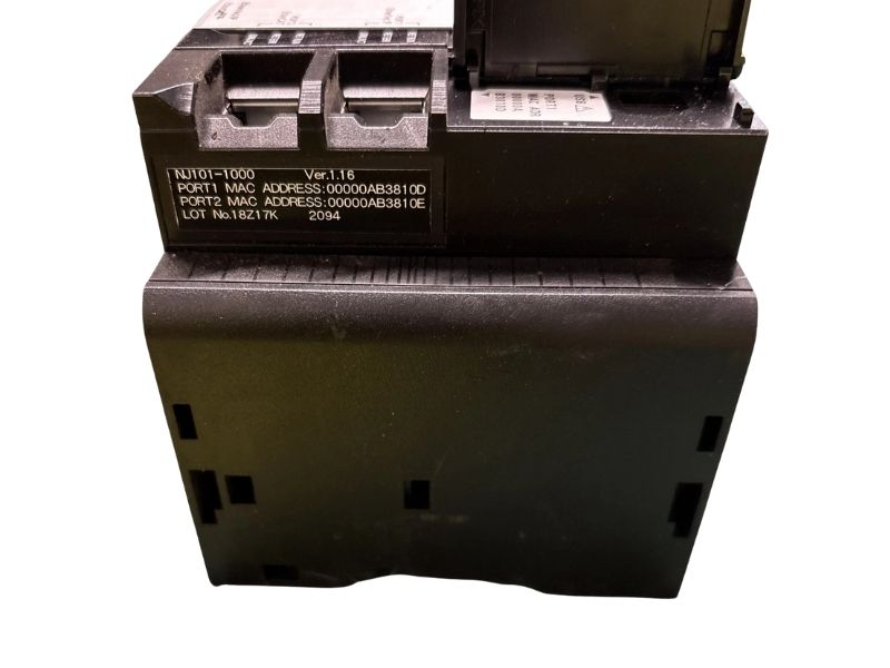 Omron NJ101-1000 PLC Controller 2 Axis Motion EtherCAT EtherNet/IP NJ Series CPU Unit