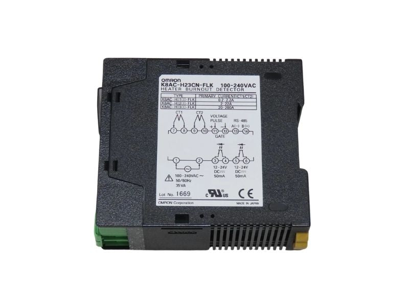 Omron K8AC-H23CN-FLK Heater Burnout Detector for Monitoring