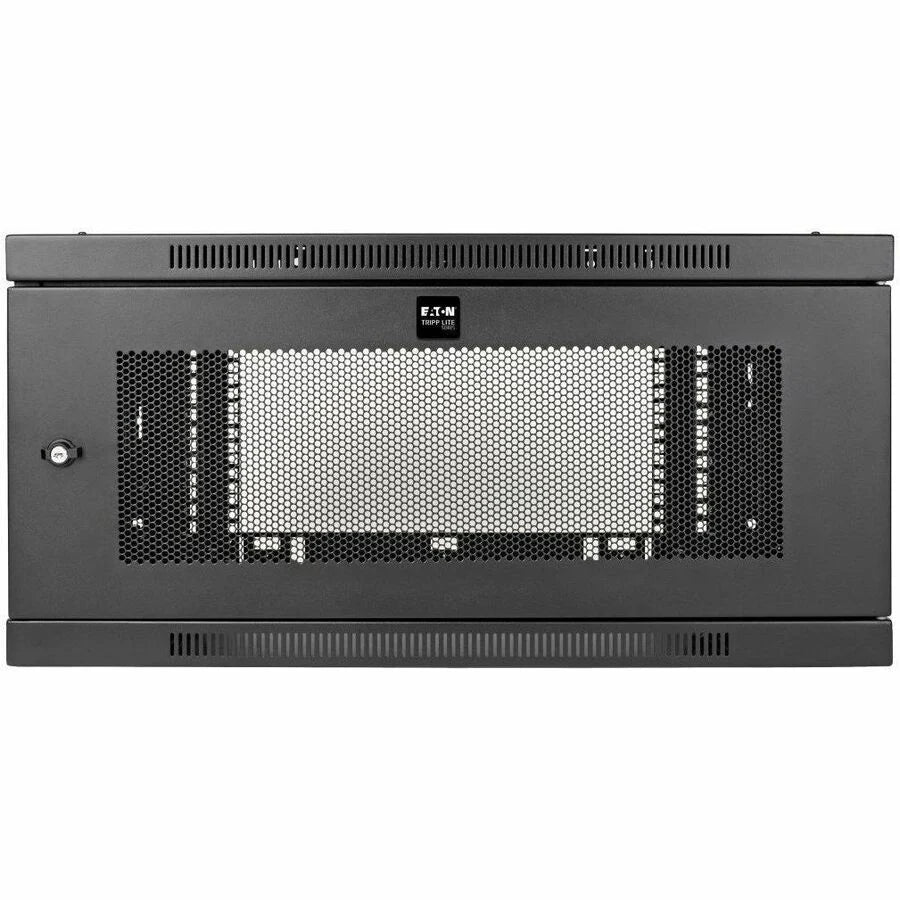 Eaton Tripp Lite Series SmartRack 6U Low-Profile Switch-Depth-Plus Wall-Mount Mini Rack Enclosure, Wide
