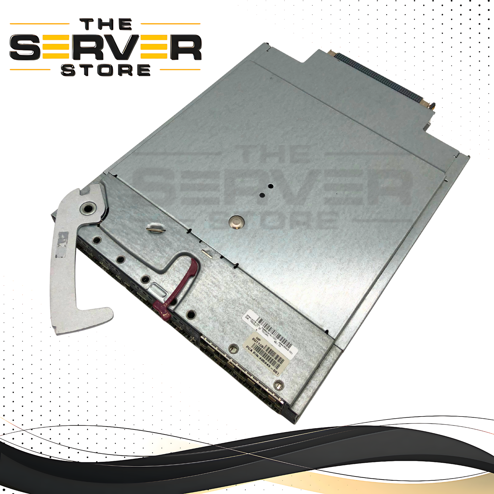 HP 4Gb 16-Port Fibre Channel (FC) Pass-Thru Module for BladeSystem c-Class Enclosures. P/N: 403626-B21, 405943-001, 416378-001.