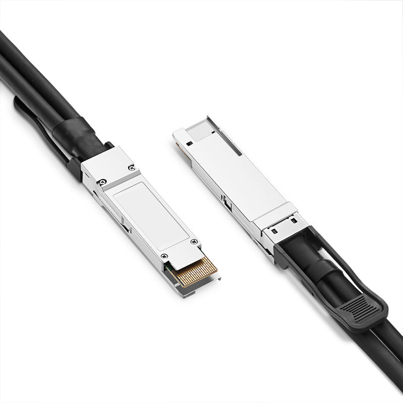 NSComm 400G PAM4 QSFP-DD to QSFP-DD Direct Attach PVC Copper Cable, up to 3m