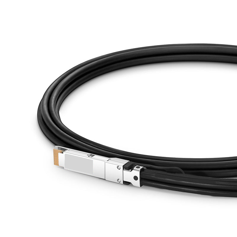 NSComm 400G PAM4 QSFP-DD to 4x100G QSFP56 Direct Attach PVC Copper Cable, up to 3m