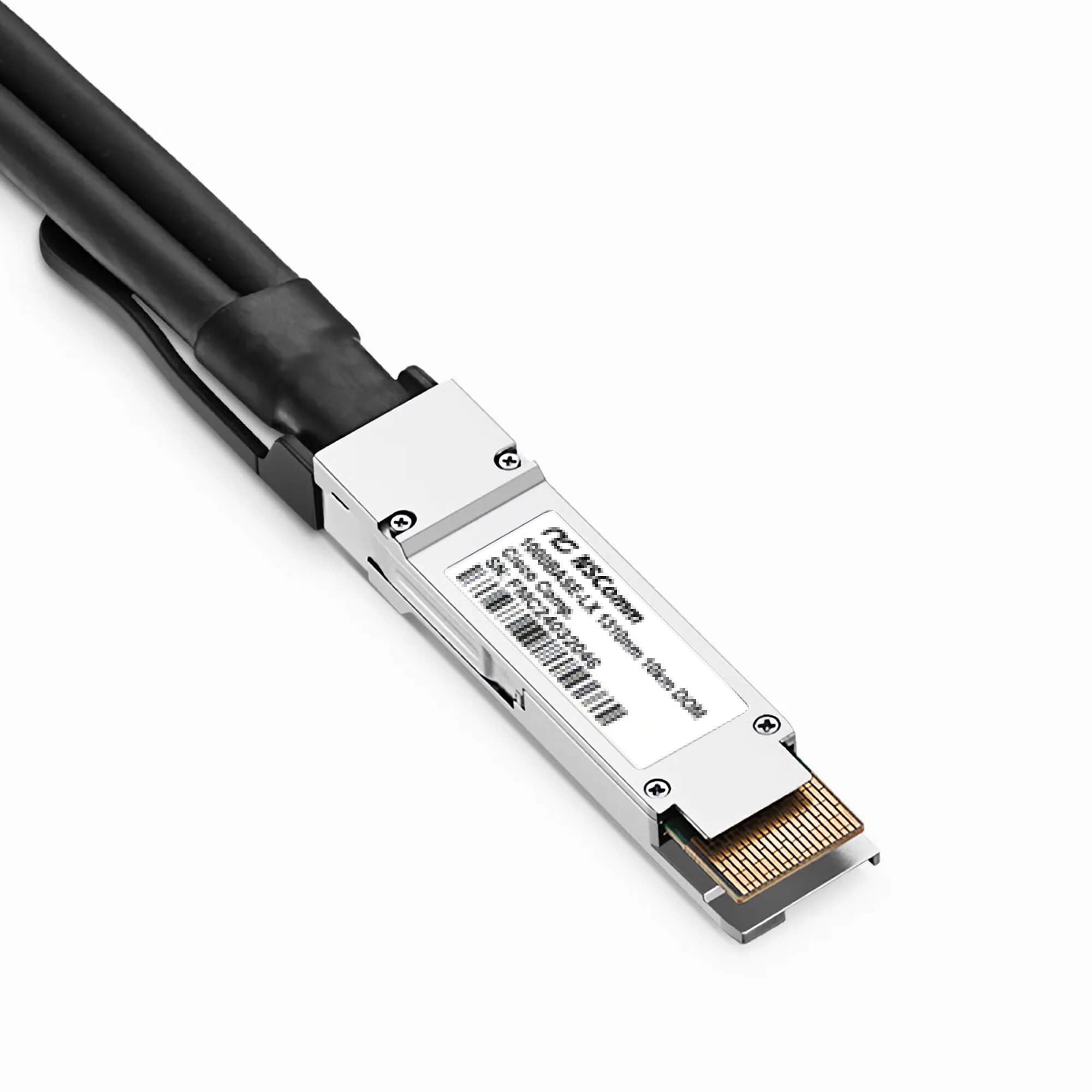 NSComm 400G QSFP-DD Active Direct Attach Copper Twinax Cable up to 5m(16ft)