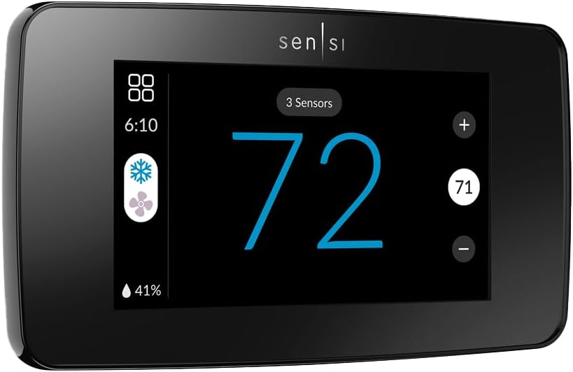 Emerson 1F96U-42WFB Sensi Touch 2 Wi-Fi Smart Programmable Thermostat